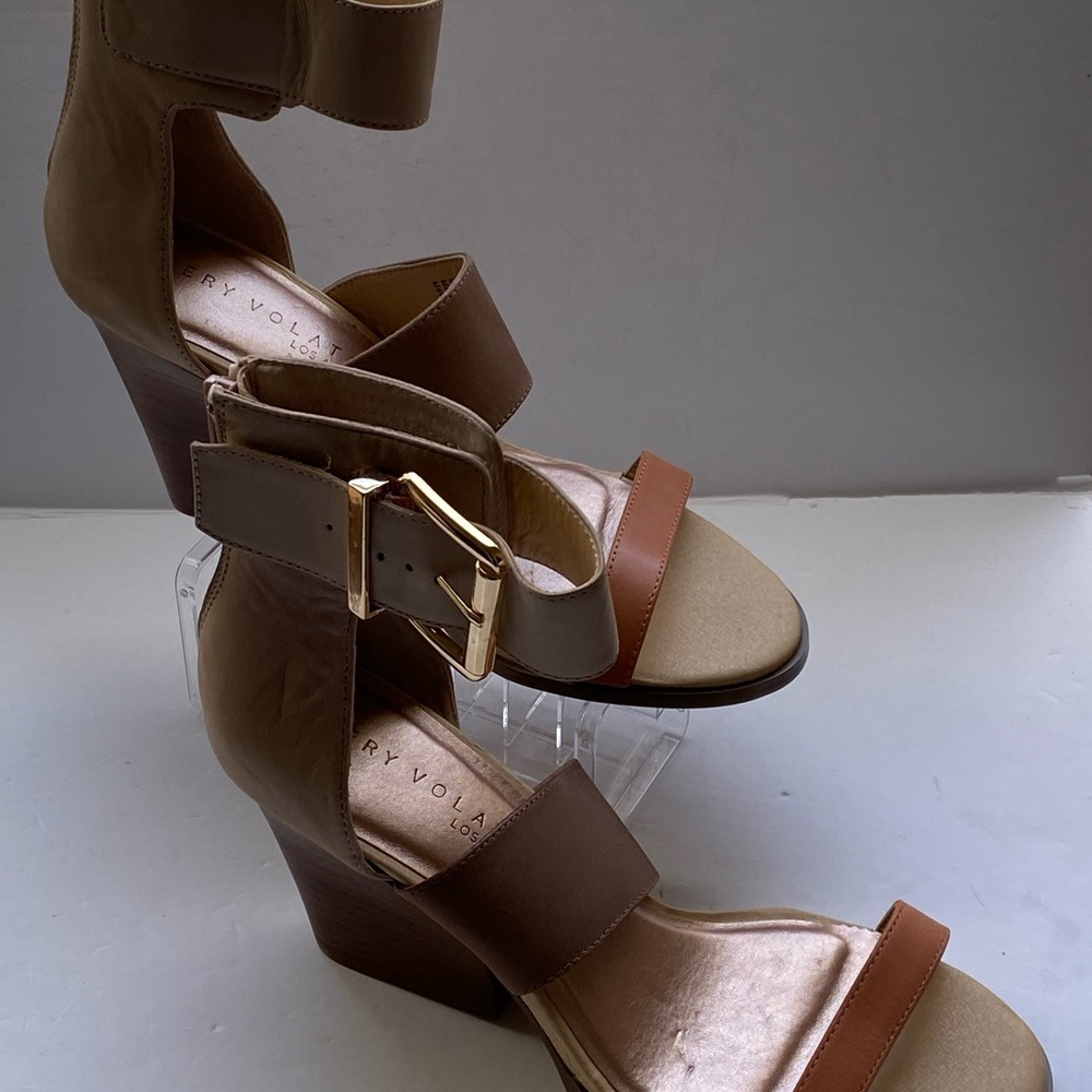 Women wide toe opening scandal shoe